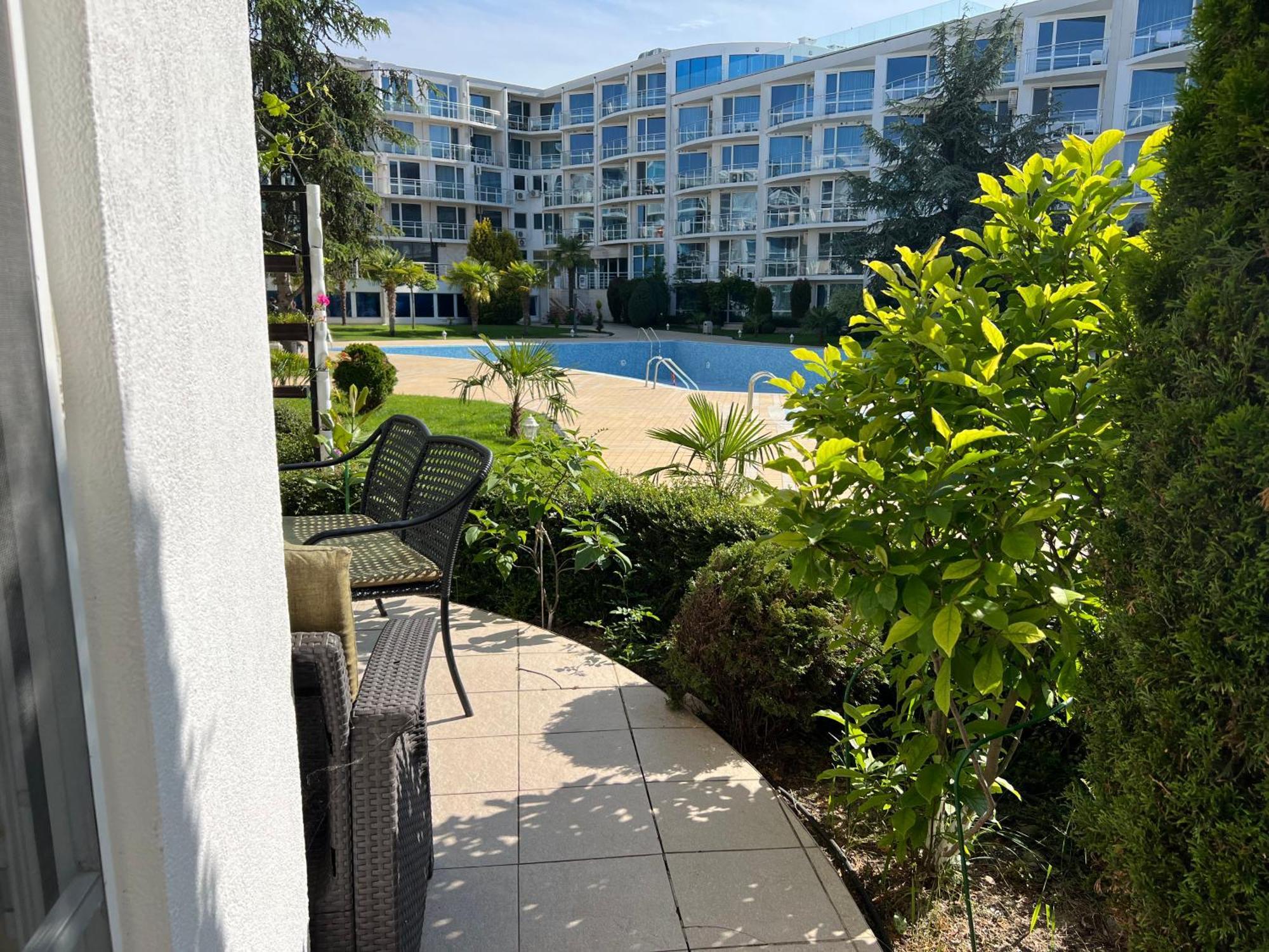 Apartment With Terrace In Spa Complex Burgaz Dış mekan fotoğraf