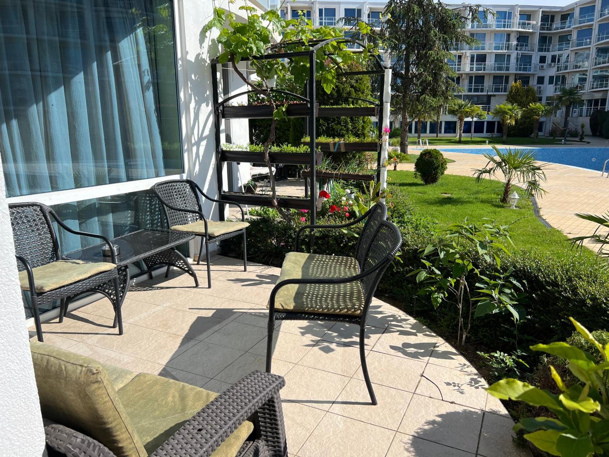 Apartment With Terrace In Spa Complex Burgaz Dış mekan fotoğraf